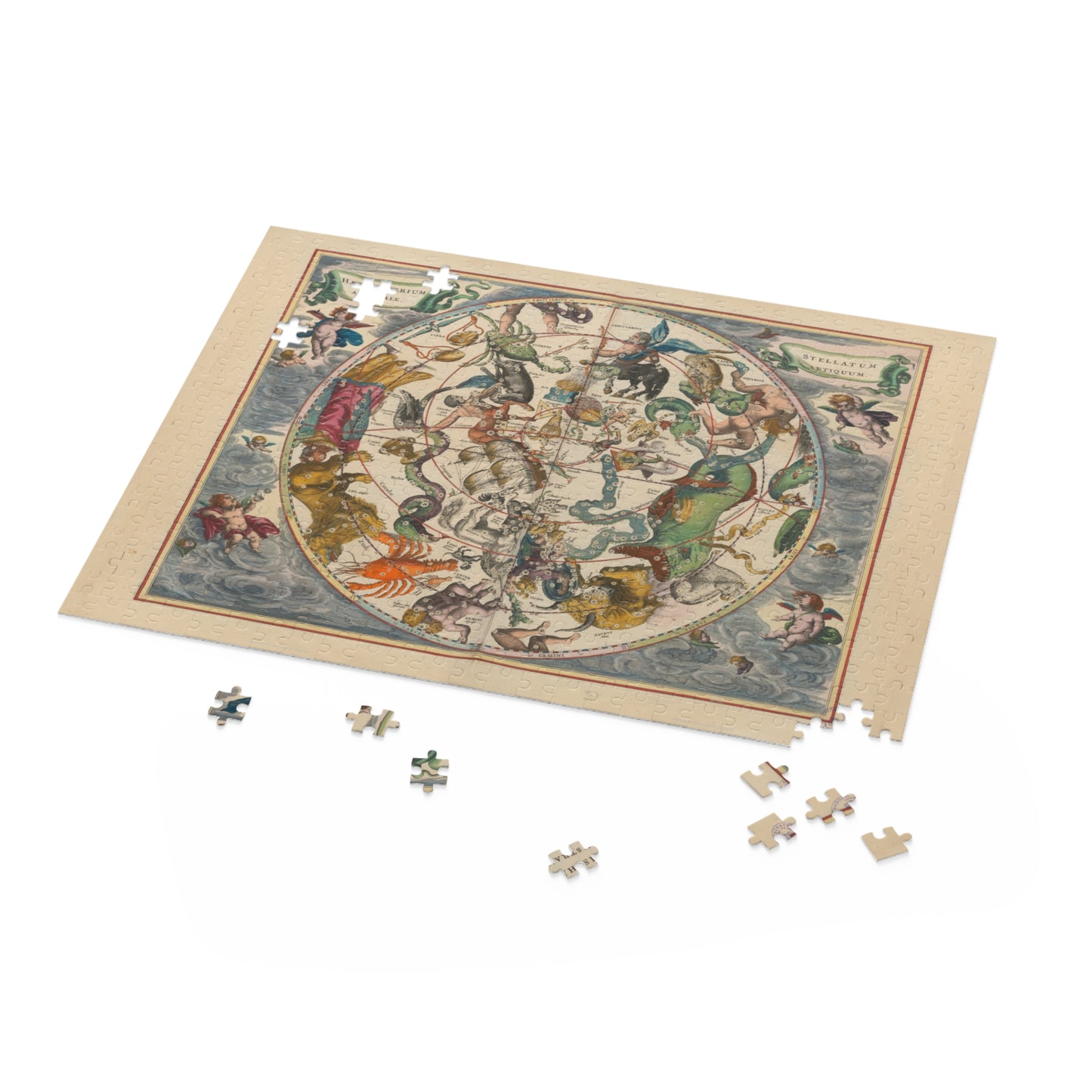 Puzzle cielo del hemisferio sur del atlas Harmonia Macrocosmica (500 pcs)