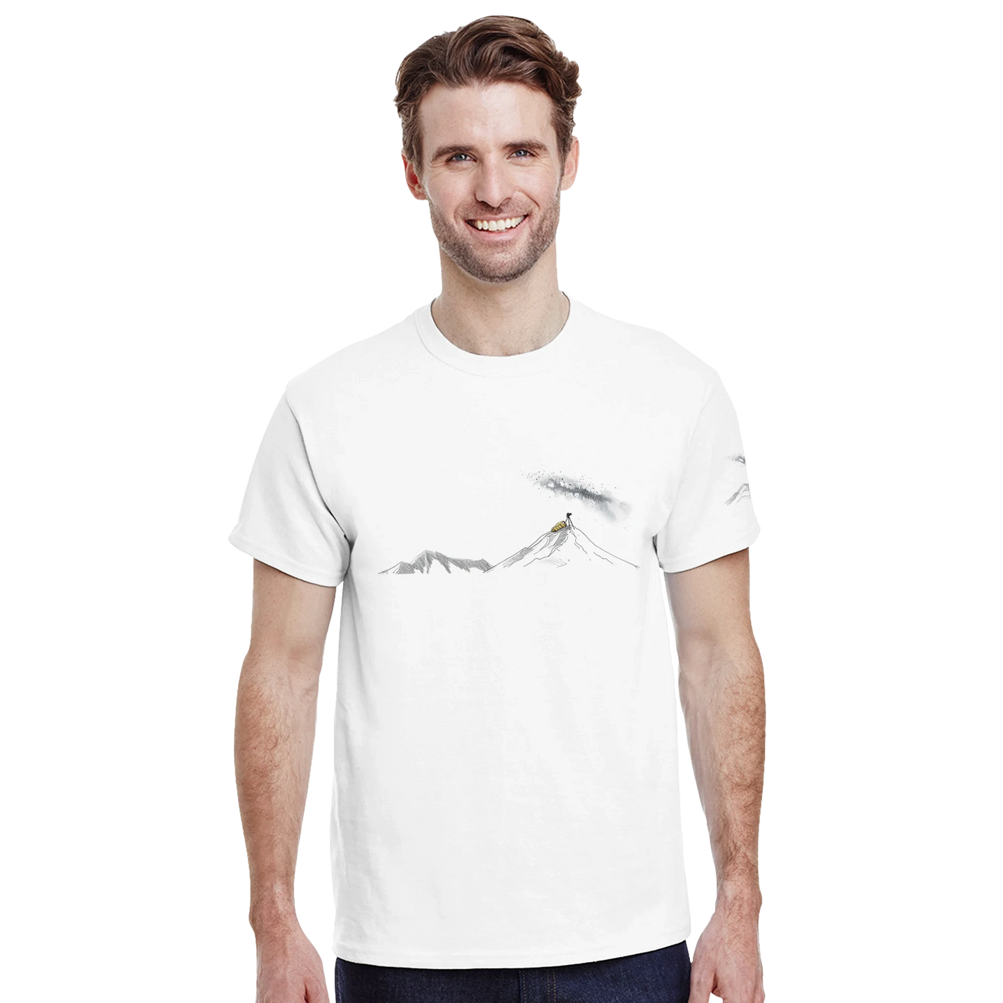 Camiseta para hombre Astrofotógrafo Trepacerros