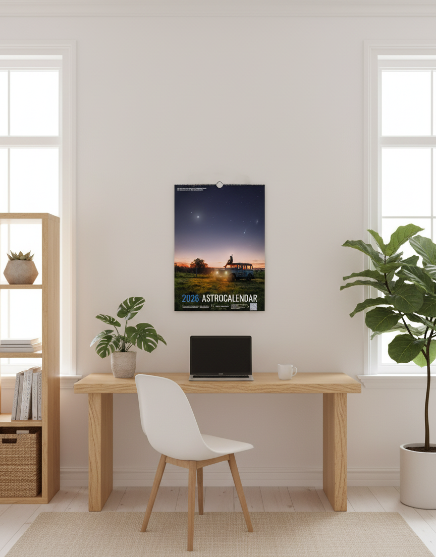 AstroCalendario 2026 CayeWildVisuals ESPAÑOL