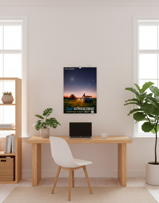 AstroCalendar 2026 CayeWildVisuals ENGLISH
