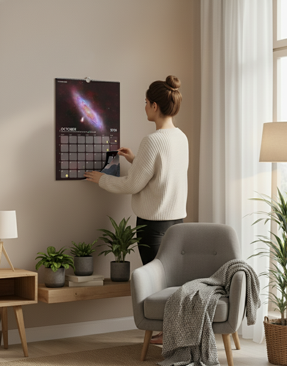 AstroCalendario 2026 CayeWildVisuals ESPAÑOL