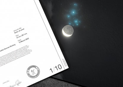 Moon Visits Sister Stars (Limited edition of 50)