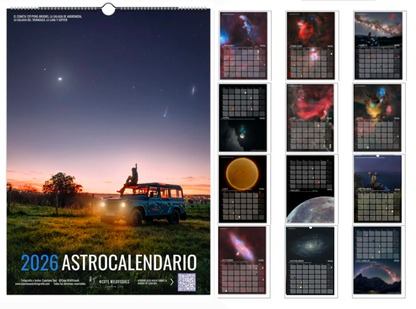 AstroCalendario 2026 CayeWildVisuals ESPAÑOL