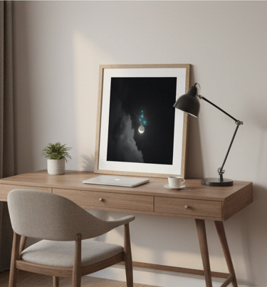 Moon Visits Sister Stars (Limited edition of 50)